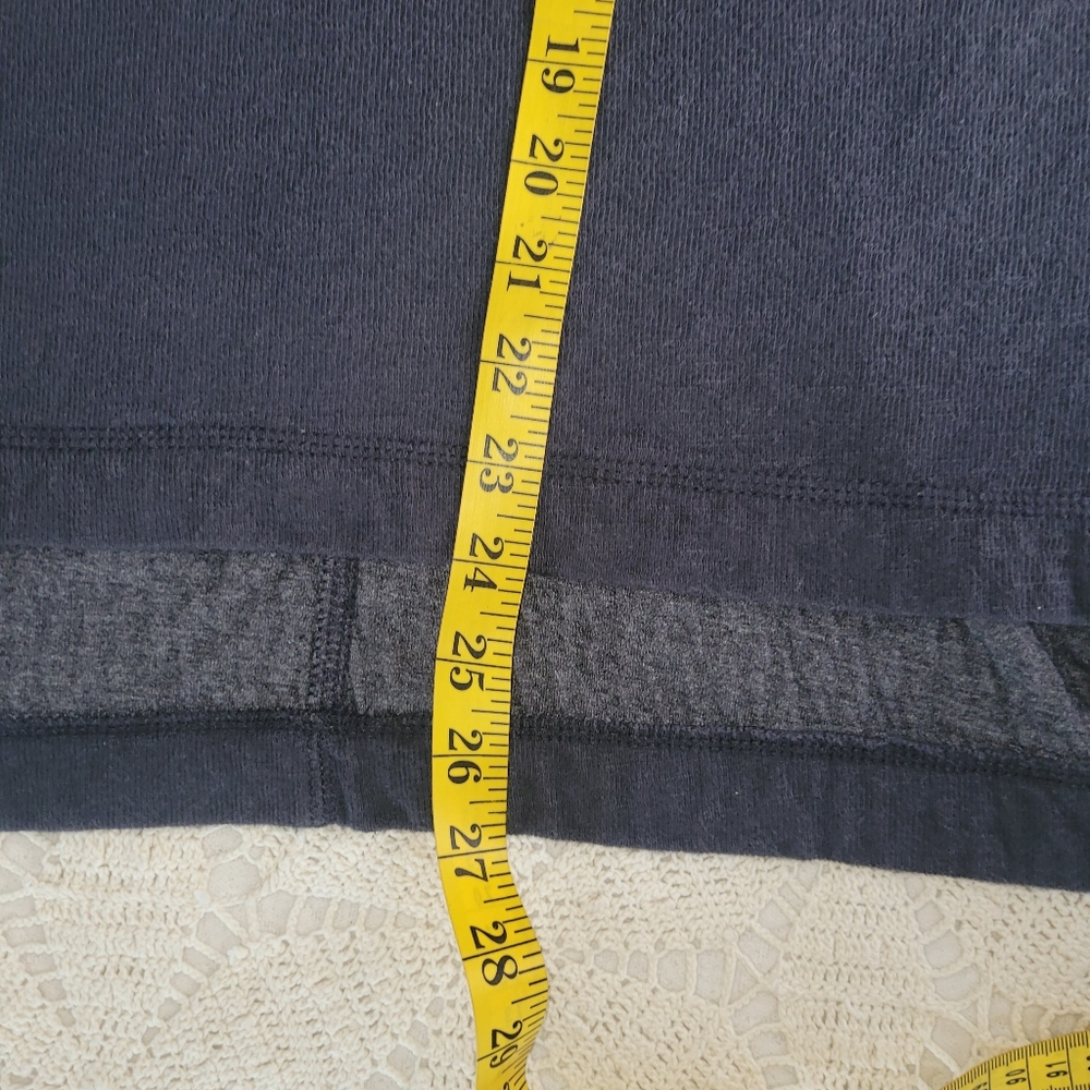 3/$25 Free People Back At It Henley  Long Sleeve Black Top XS WE THE FREE - Picture 10 of 10
